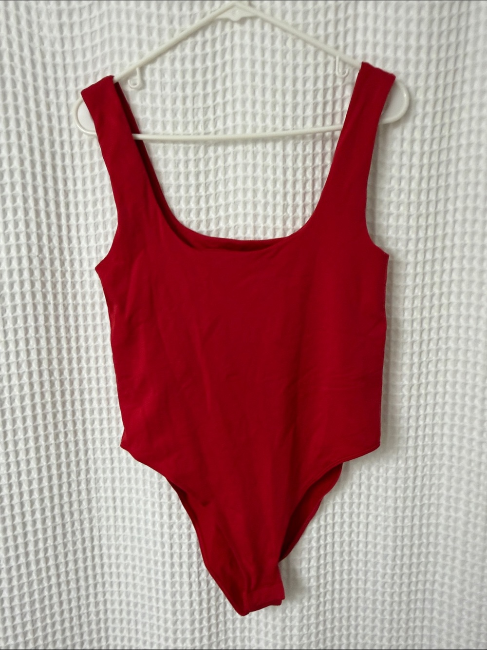 A New Day Women’s Red Tank Bodysuit Medium